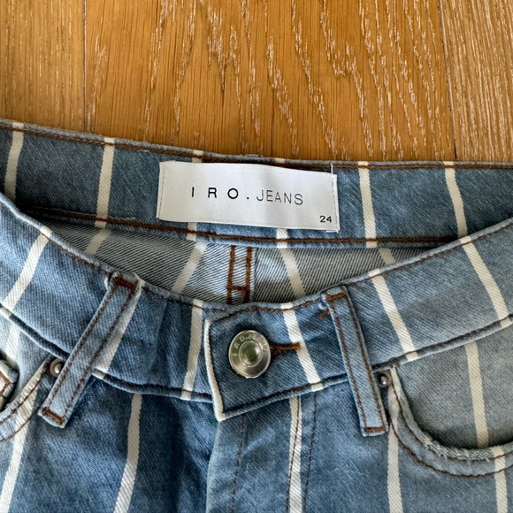 Stripped Iro Jeans Size: 24 - Picture 2 of 3